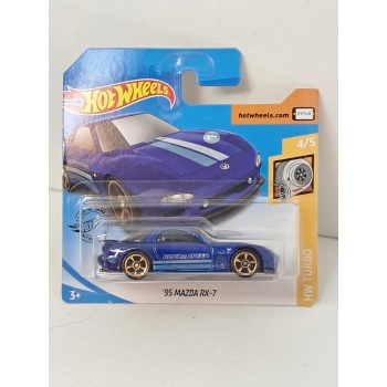Hot Wheels 1:64 Mazda RX-7 1995 dark blue